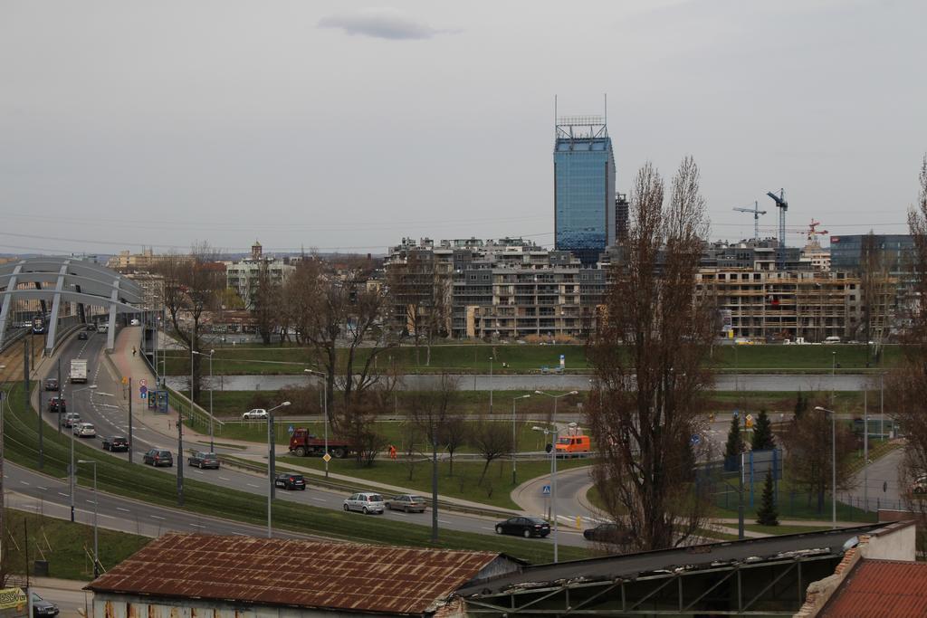 Ferienwohnung Przy Mocaku Krakau Exterior foto
