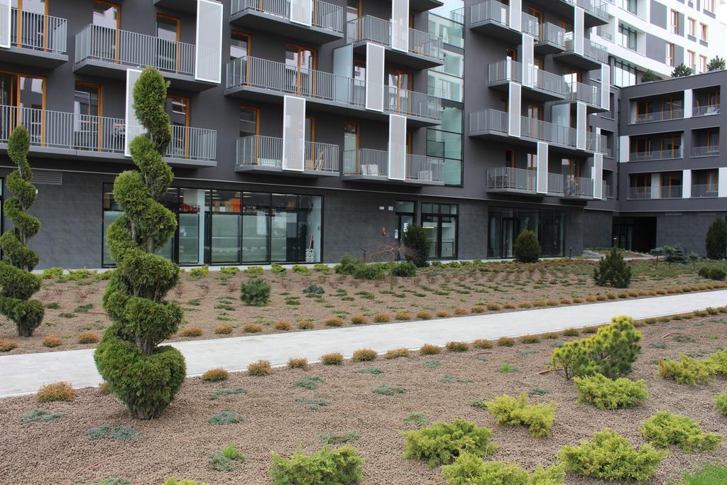 Ferienwohnung Przy Mocaku Krakau Exterior foto
